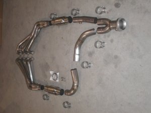GMC Sierra Performance Exhaust - Stainless Works - Long Tube Headers - `99-`02